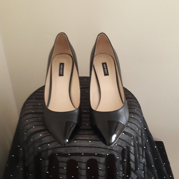 Pre-owned Nine West Pumps ( Leather Upper) Size 12M - Picture 1 of 3